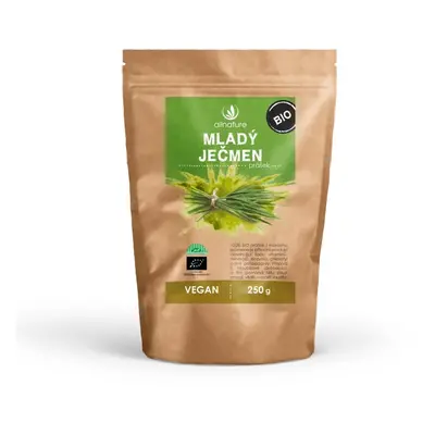 Allnature Mladý ječmen prášek BIO 250g