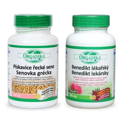 ORGANIKA Pískavice & Benedikt 500mg cps.2x60