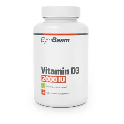 GymBeam Vitamin D3 2000 IU 120 kapslí