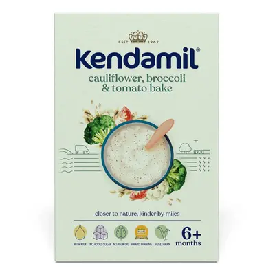 Kendamil mléčná kaše brokolice, květák, rajče 150g 6M+