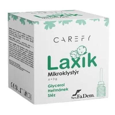 CAREFY Laxík mikroklystýr pro děti 6x3g