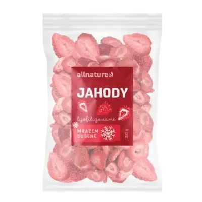 Allnature Jahody sušené mrazem 100g