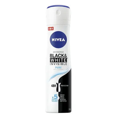 NIVEA Black&White Pure AP sprej 150ml 82230