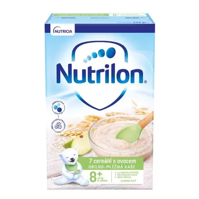 Nutrilon Obil.-ml.kaše 7cereálií s ovocem 225g 8M+