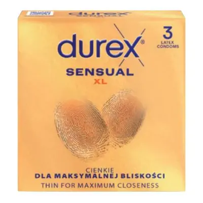 DUREX Sensual XL prezervativ 3ks