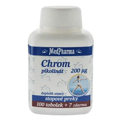 MedPharma Chrom pikolinát 200mcg tob.107