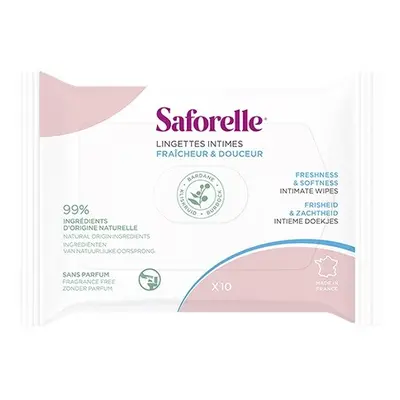 SAFORELLE ubrousky pro intimní hygienu 10ks