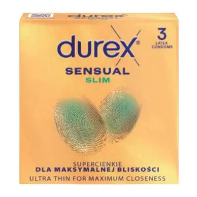 DUREX Sensual Slim prezervativ 3ks