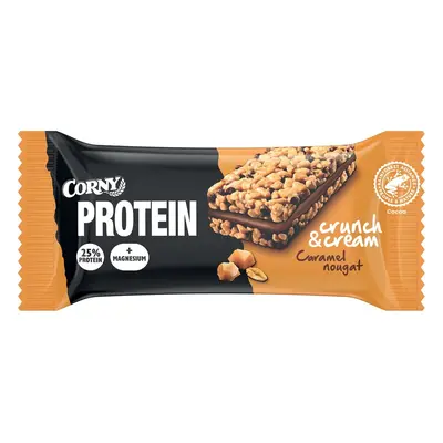 CORNY PROTEIN Crunch&Cream Karamel-nugát 35g