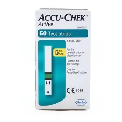 PROUŽKY DIAGNOSTICKÉ ACCU-CHEK ACTIVE 50 INZ.REŽ.U DM,50KS