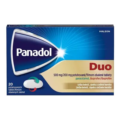 PANADOL DUO 500MG/200MG TBL FLM 20