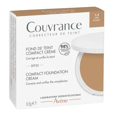 AVENE Couvrance Komp.krém.make-up SPF30 Honey 8.5g