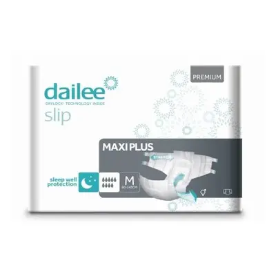 DAILEE SLIP PREMIUM MAXI PLUS M, KALHOTKY ABSORPČNÍ ZALEPOVACÍ, 30KS