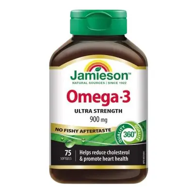 JAMIESON Omega-3 Ultra 900mg cps.75