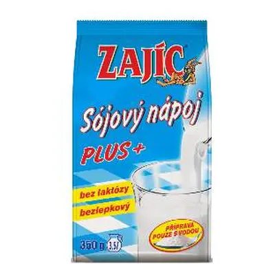 Sójový nápoj Zajíc Plus sáček 350g