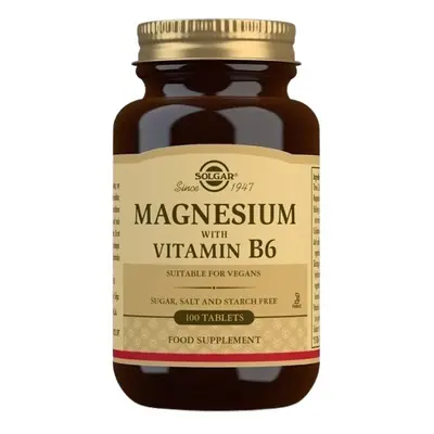 Solgar Hořčík s Vitamínem B6 tbl.100