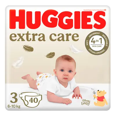 HUGGIES extra care 3 6-10kg 40ks