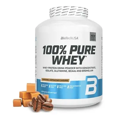 BioTech 100% Pure Whey 2270g caramel cappuccino