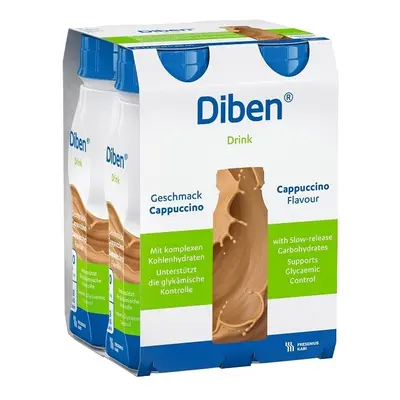 DIBEN DRINK PŘÍCHUŤ CAPPUCCINO POR SOL 4X200ML