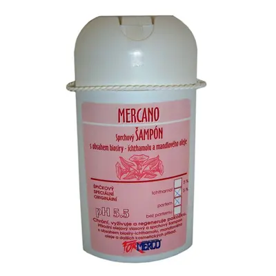 MERCO Mercano sprchový šampon 5% ichthyol 250ml