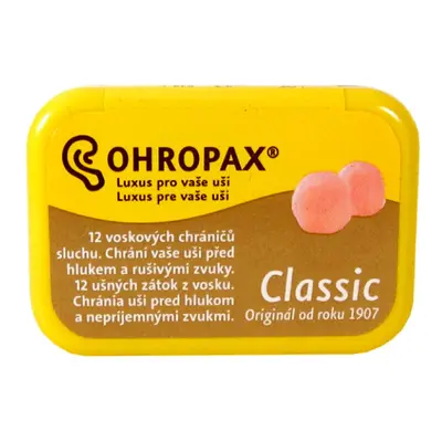 Chránič sluchu Ohropax Classic 12ks