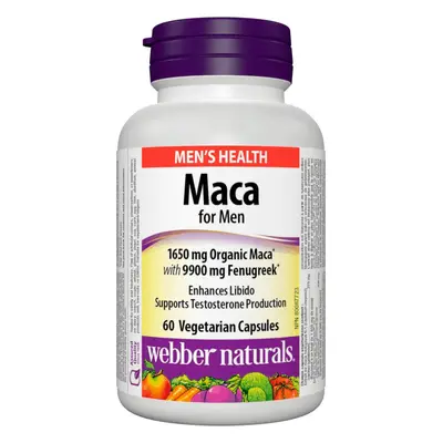 Webber Naturals Maca for Men 60 cps