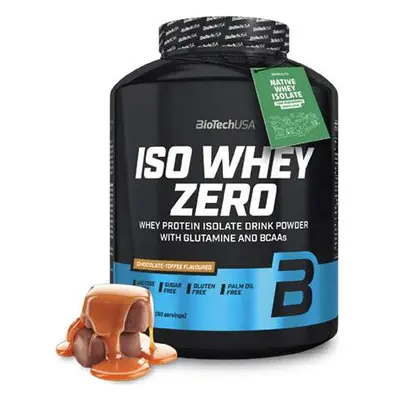 BioTech Iso Whey Zero 2270g chocolate toffee