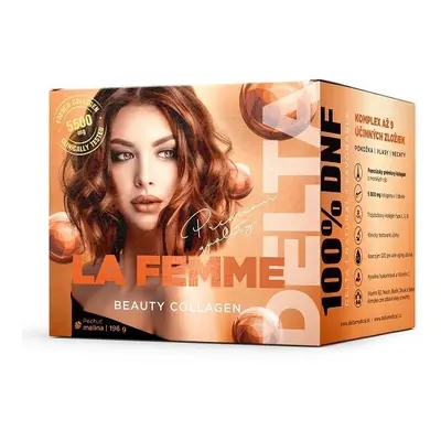 DELTA La Femme Beauty Collagen příchuť malina 196g