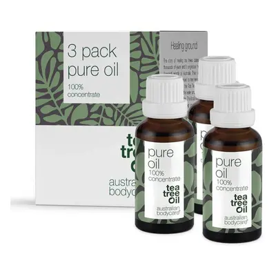 Australian Bodycare 3 pack Pure Oil Tea Tree Oil 3x30ml