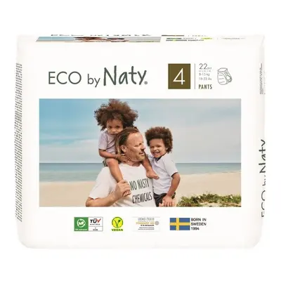 Eco by Naty plenkové kalhotky Maxi 8-15kg 22ks