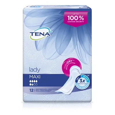 TENA Lady Maxi - Inkontinenční vložky (12ks)