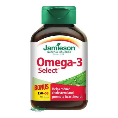 JAMIESON Omega-3 Select 1000mg cps.200