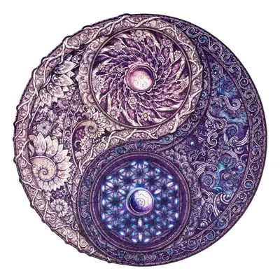 Dřevěné puzzle UNIDRAGON Mandala Opposites 350ks