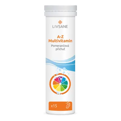 LIVSANE Šumivé tablety CZ A-Z multivitamin 15ks