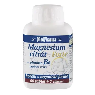 MedPharma Magnesium citrát Forte B6 tbl.67