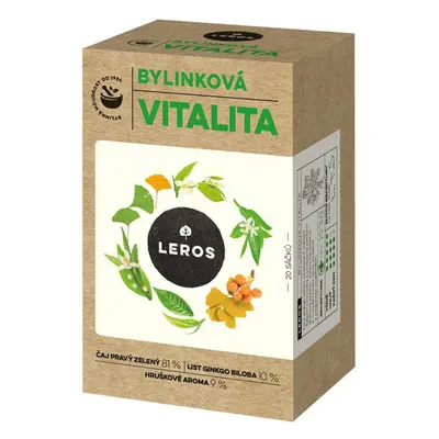 LEROS bylinková vitalita 20x2g