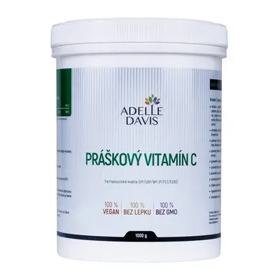 Adelle Davis Práškový vitamín C 1000g