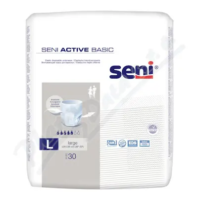 SENI ACTIVE BASIC LARGE KALHOTKY ABSORPČNÍ NATAHOVACÍ, BOKY 100 - 135 cm 3