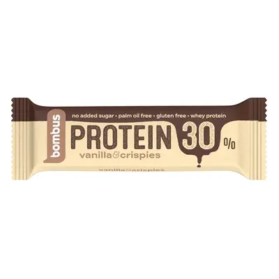 bombus Protein 30% vanilla&crispies 50g