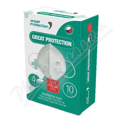 Great Protection Respirátor TOP2 FFP2 NR 10ks