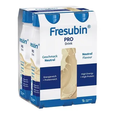 FRESUBIN PRO DRINK PŘÍCHUŤ NEUTRÁLNÍ POR SOL 4X200ML