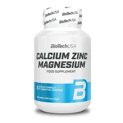 BioTech Calcium Zinc Magnesium 100 tbl