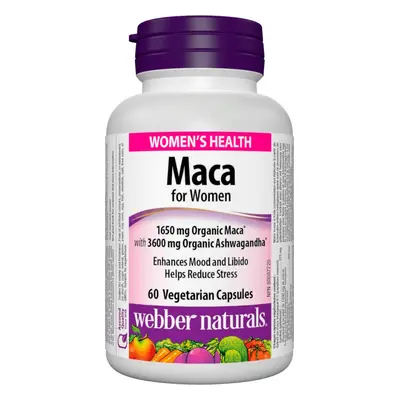 Webber Naturals Maca for Women 60 cps