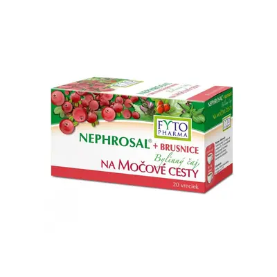 Nephrosal+brusinky bylinný čaj 20x1.5g Fytopharma