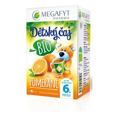 Megafyt Dětský čaj Pomeranč BIO 20x2g