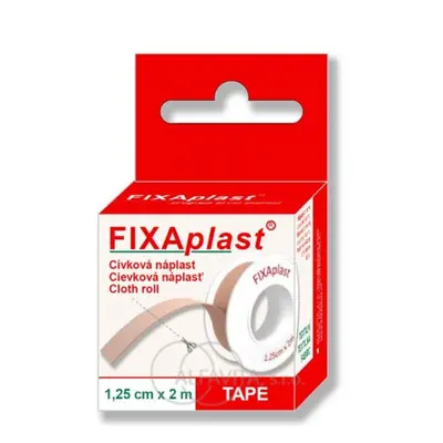 FIXAplast TAPE cívková náplast 1.25cmx2m