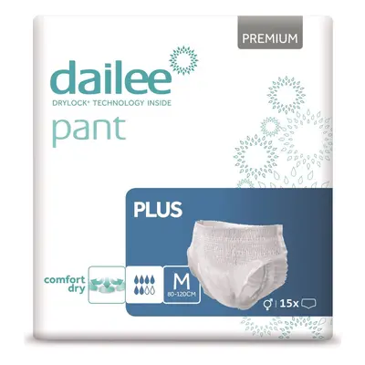 Dailee Pant Premium PLUS inkontinenční kalhotky M, 15ks