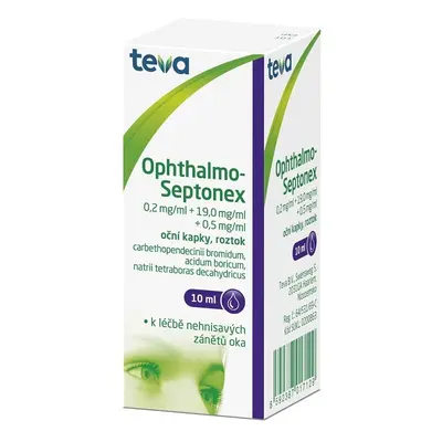 OPHTHALMO-SEPTONEX OPH GTT SOL 1X10ML