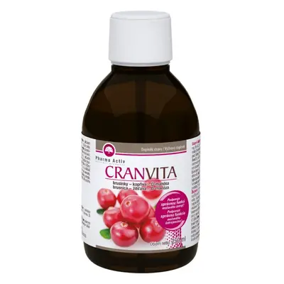 CRANVITA brusinky, kopřiva, D-manósa 250ml