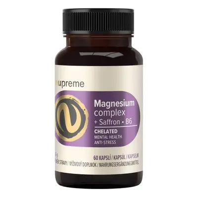 Magnesium + šafrán chelát cps.60 NUPREME